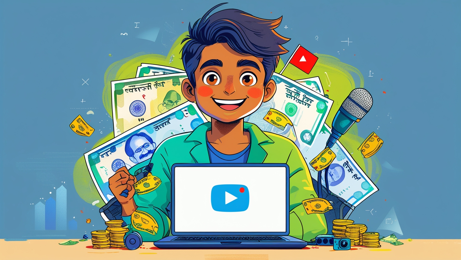 YouTube से पैसे कमाने के आसान तरीके – 2025 की बेस्ट गाइड